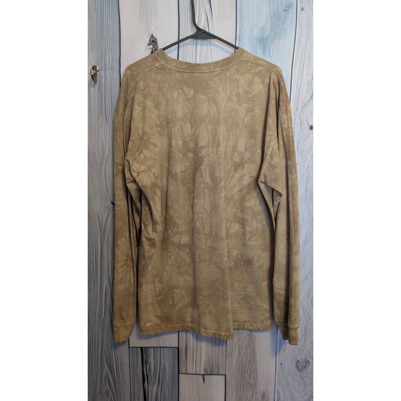 Men's The Mountain long sleeve 100% cotton Bald Eagle graphic shirt size XL - Picture 3 of 4